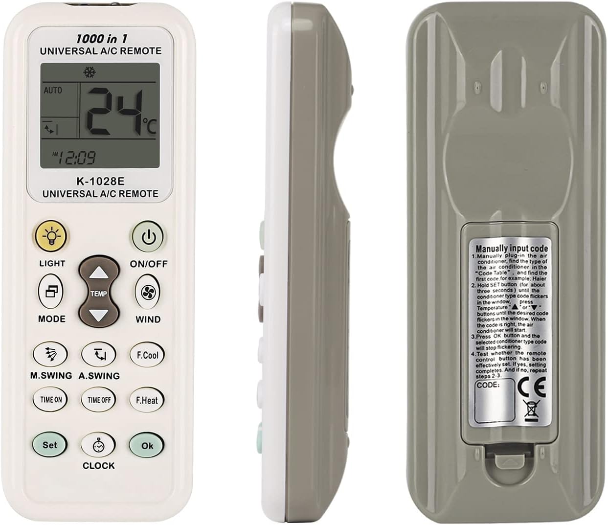 Universal-klimaanlagen-fernbedienung Für Lg Gree Midea Toshiba Haier Daikin Hitachi Sharp Panasonic Samsung Sanyo Hisense Fujitsu Whirlpool Und Klimaanlagen-controller Von Über 1000 Marken