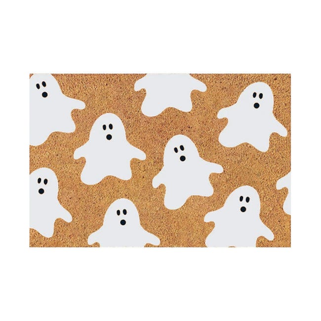 Halloween-geister-fußmatte Für Die Haustür, Halloween-dekoration, 40 X 60 Cm