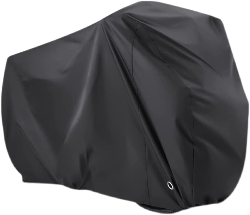 Fahrradabdeckung, Groß, Nylon/oxford, Wasserdicht, Für Fahrrad/motorrad, Regen, Staub, Schnee, 200 X 110 X 70 Cm