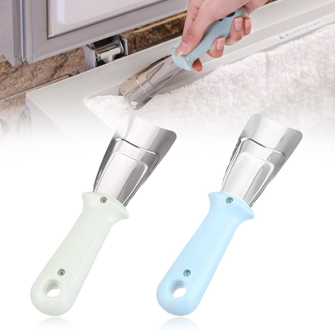 2pcs Kühlschrank Zubehör Hartplastik Abtauung Schaber Schaufel Werkzeug Kühlschrank Schaber Gefrierschrank Langlebig Crushed Ice Sauber