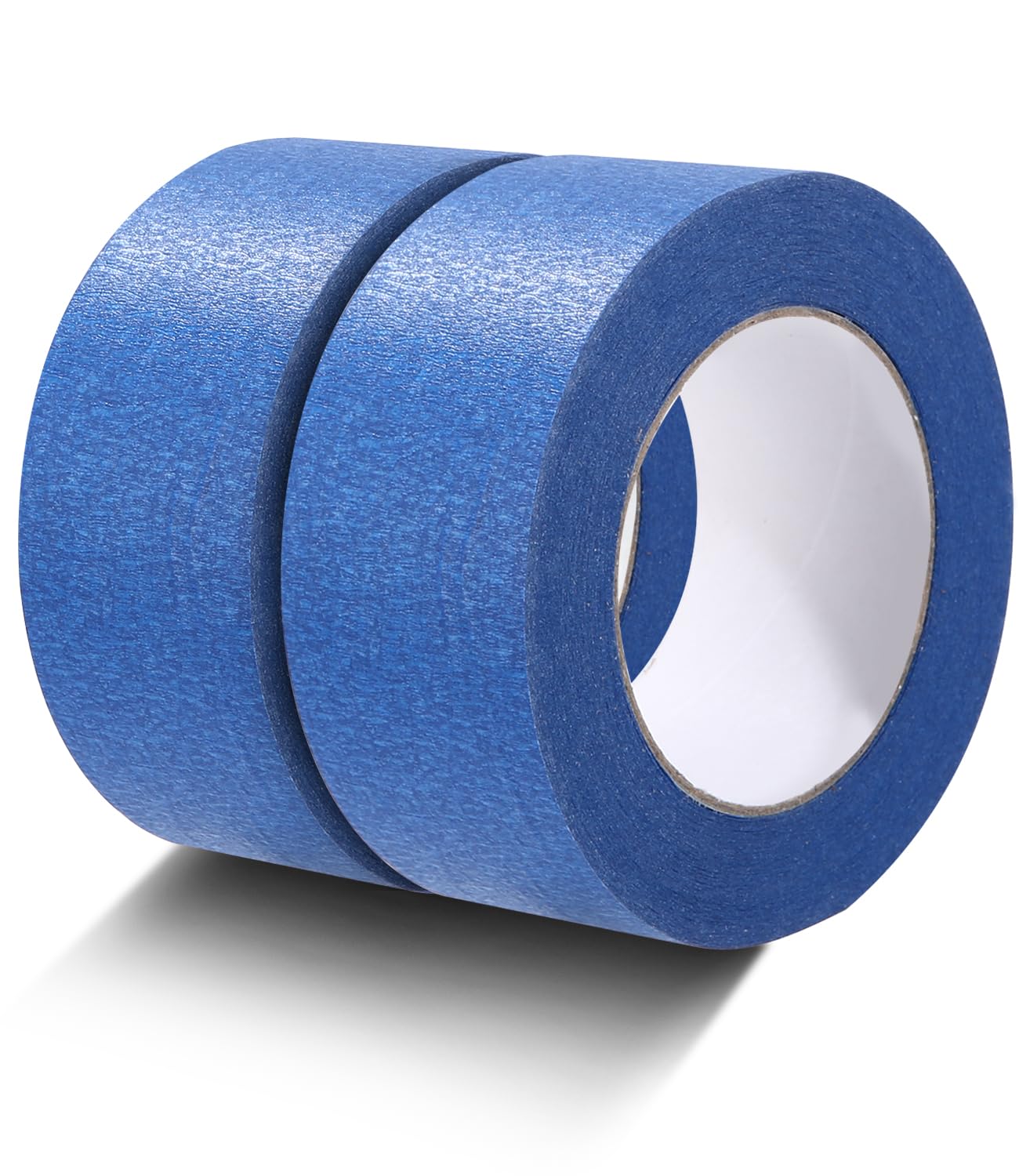 50 Mm X 50 M Abdeckband – 2 Rollen, Blau, Zum Streichen, Uv-beständig, Für Den Innen- Und Außenbereich Auf Verschiedenen Dekorativen Oberflächen