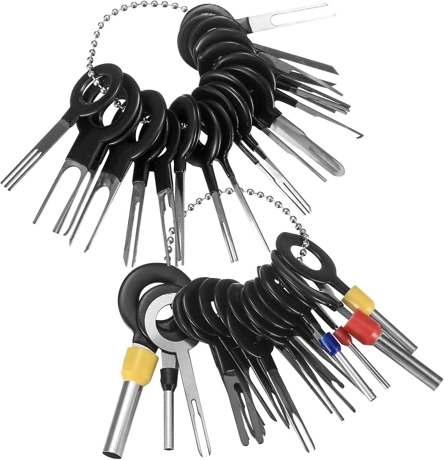 Auto-entriegelungswerkzeug, Werkzeugsatz Zum Entfernen Von Autoklemmen, Entfernen Von Autokabelsteckern, Crimpstecker-stiftextraktionssatz Für Autoelektrikkabel (41-teilig)