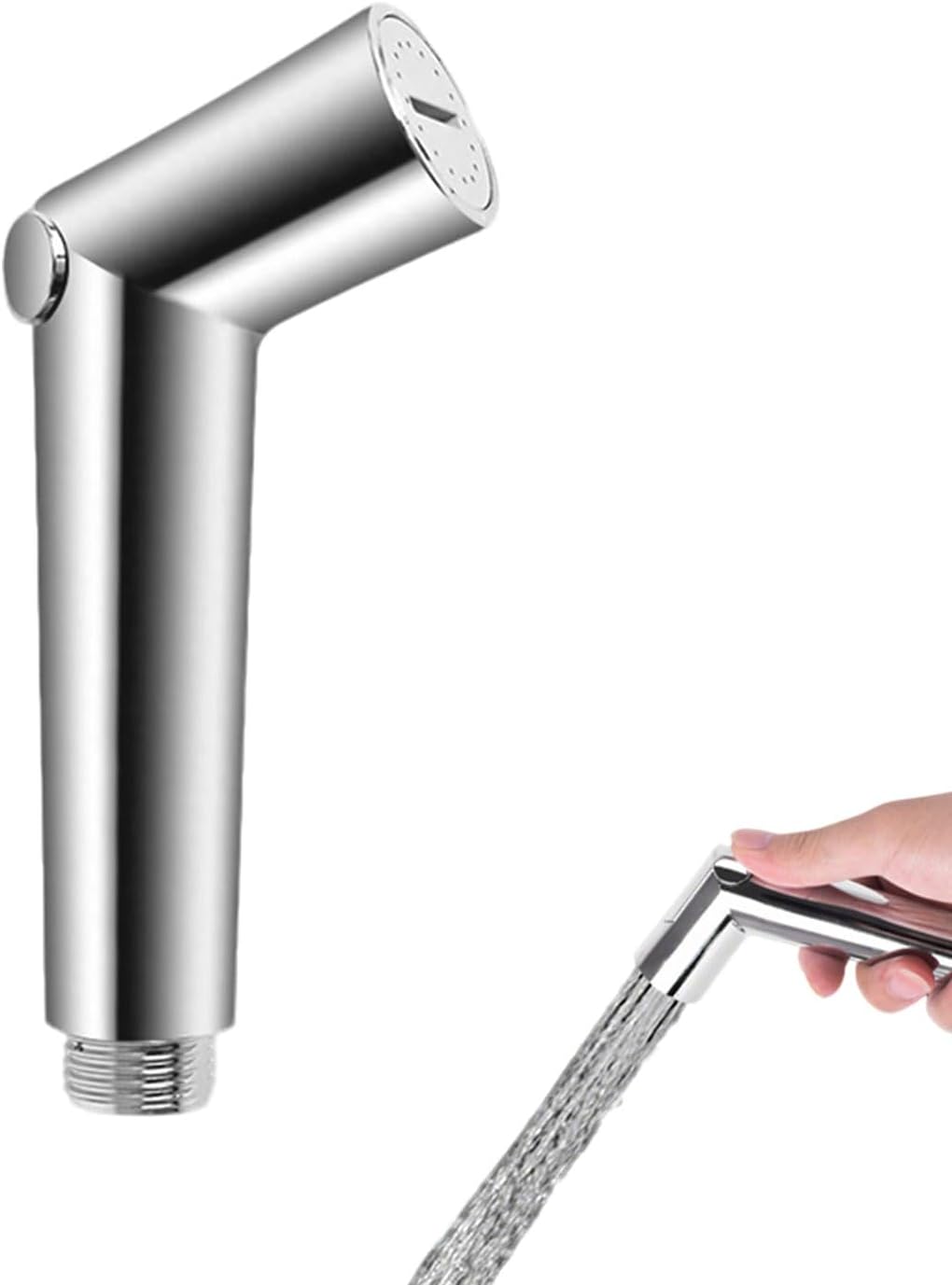 1 Stück Handbrause-bidet, Einstellbarer Drucksprüher Für Das Badezimmer Zu Hause, Rostfreier Einstellbarer Drucksprüher Für Die Reinigung Von Babys Und Haustieren