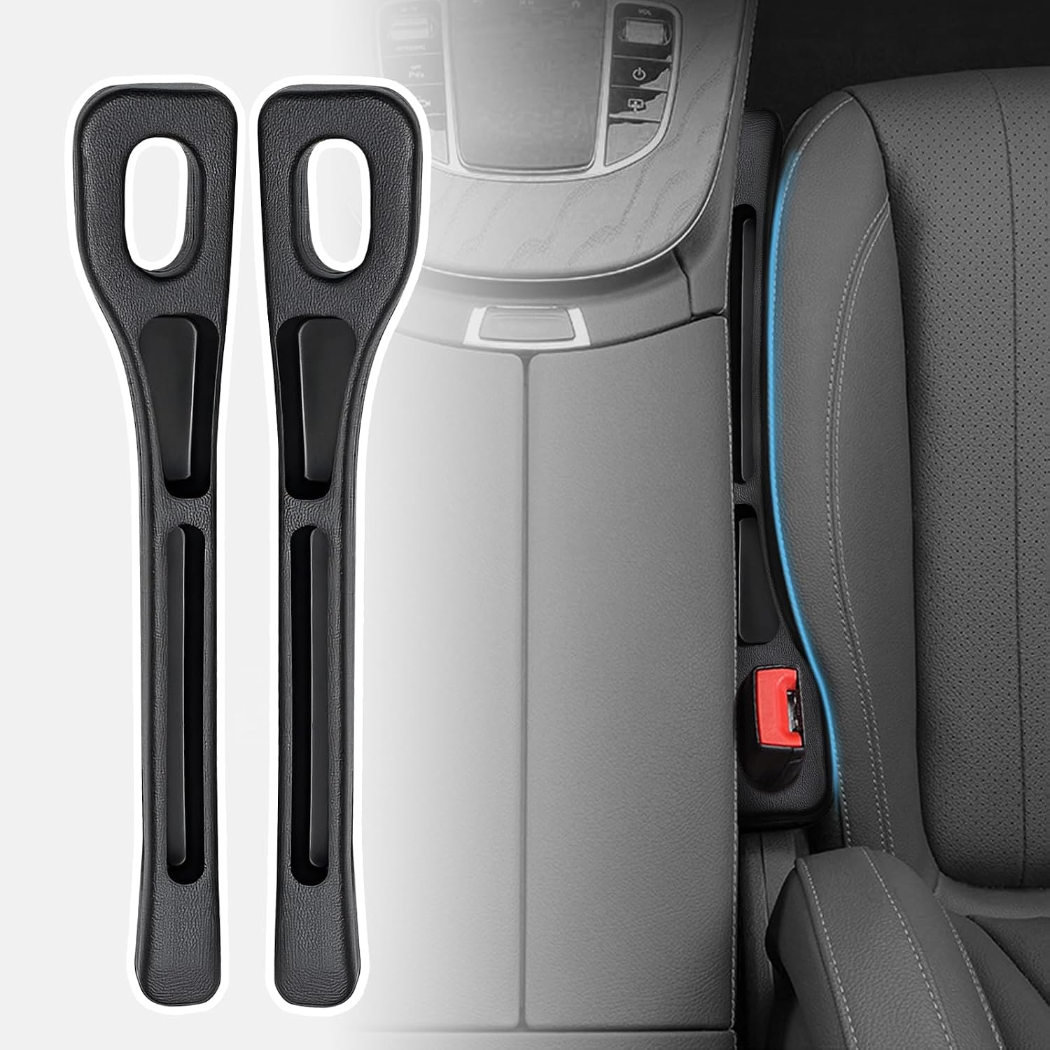 2er-pack Universelle Füllkissen Für Autositze, Passend Für Die Meisten Automodelle (schwarz)