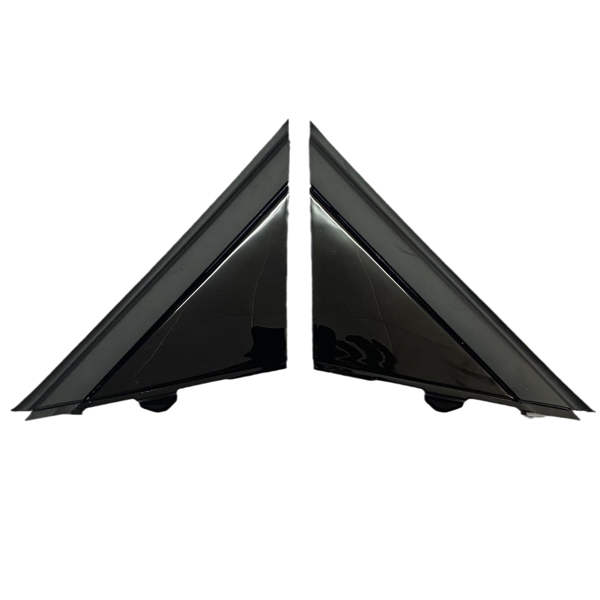 1 Paar Autotür-flaggenabdeckungen, Ersatzteil Für Fiat 500 2012–2019, 1sh17kx7aa, 1sh16kx7aa, Schwarz