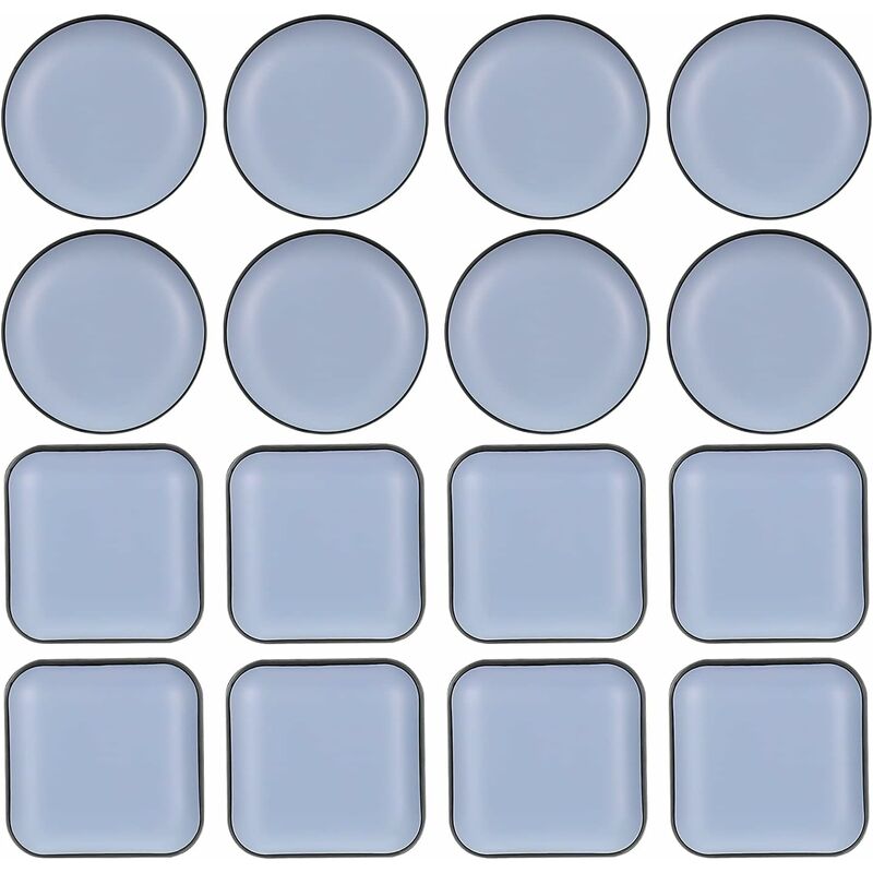 16 Stück Selbstklebende Teflon-möbelgleiter, Teflon-gleitpads, Professionelle Gleit-stuhl Zum Schutz Von Laminat, Parkett Und Teppichmöbeln