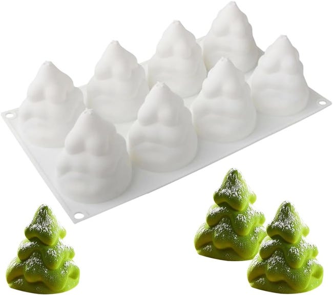 Weihnachtssilikonformen, Weihnachtskuchenformen, 3d-gebäckformen, Backformen, Schokoladenformen