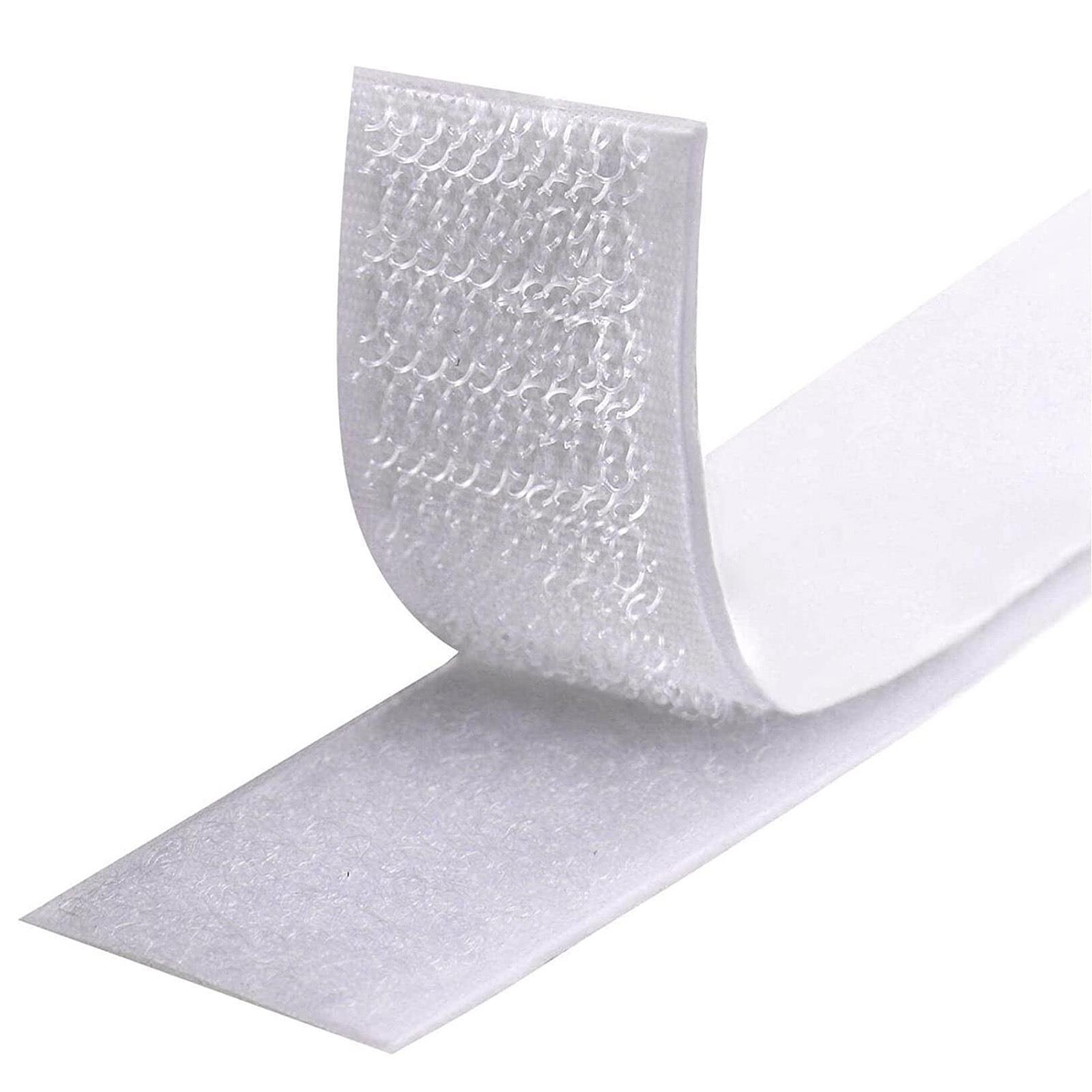 8m-klebebänder, Selbstklebendes Griffband, Klettband, Selbstklebendes Klebeband Für Alle Arten Der Fotorahmeninstallation, 20 Mm (weiß)