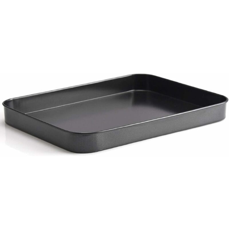Mini-backblech Aus Edelstahl – Kleine Ofenform – Rechteckig – Für Gebäck, Backen Und Servieren – 24,6 X 18,9 X 1,9 Cm