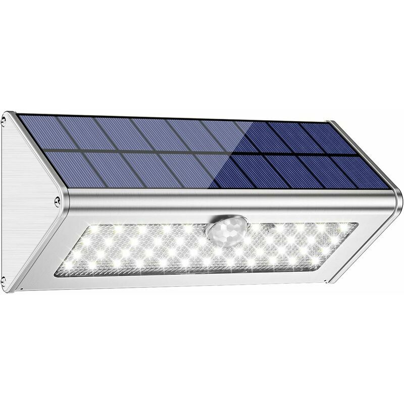Solarlampe Für Den Außenbereich, 3000 Lumen, Ip65 Wasserdicht, Kabelloses Solar-spotlicht, 4500 Mah, 46 Led-solar-spotlight Für Den Außenbereich, Für Den Garten