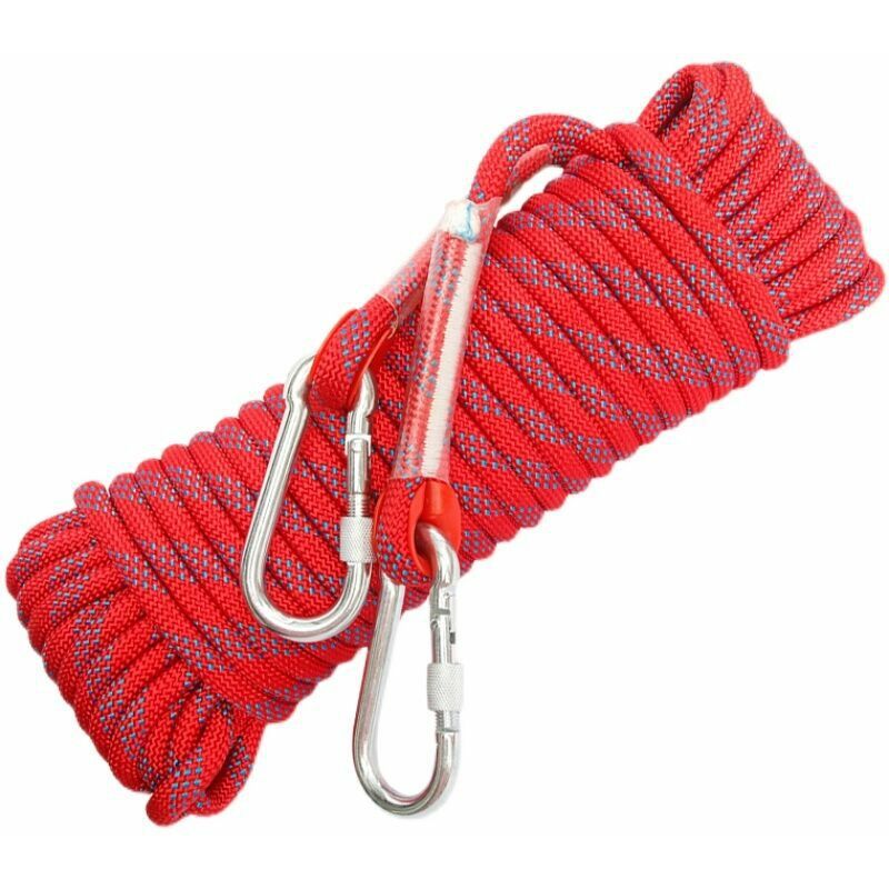 Hilfsseil Zum Abseilen, Klettern, Polyester/nylon, Belastung 1000 Kg, Für Bergsteigerrettung, 10 M