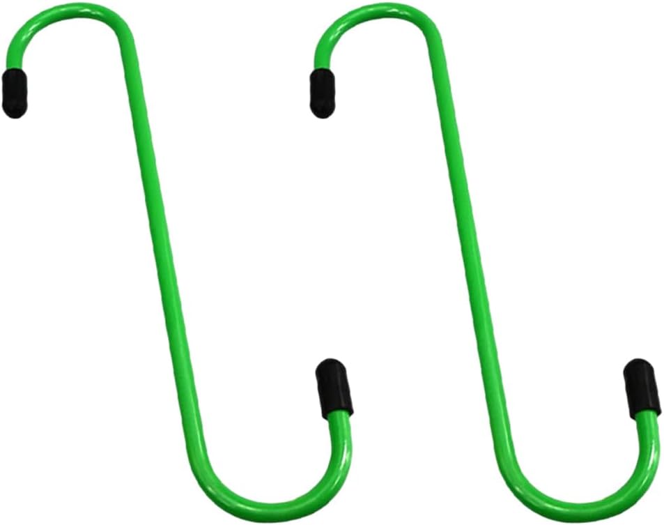 2 Stück Aufhängerhaken Für Bremssattel Vorne, S-form Mit Gummispitzen, Universelles Kfz-werkzeug, Langlebig Und Rostfrei (20 Cm)