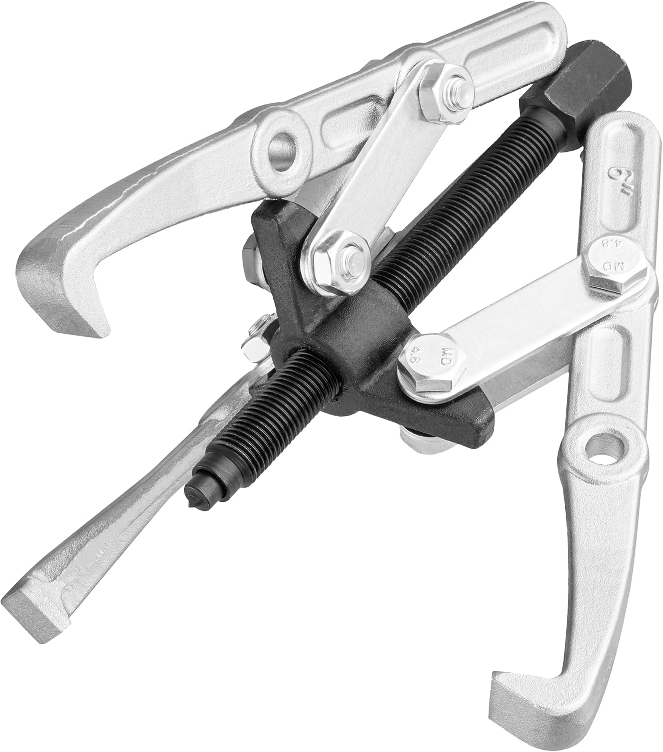 3-zinken-zahnradabzieher – 6 Zoll/15 Cm – Radlager-entfernungsset Für Klemmscheiben, Schwungräder Und Bremsscheiben – Robust Mit Umkehrbarem Schuh
