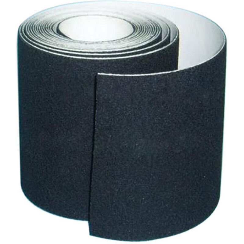 Selbstklebendes Anti-rutsch-klebeband Für Treppen, Reibung, Schleifmittel Für Sicherheit, Trittleiter, Drinnen, Draußen, Hohe Traktion, 10 Cm X 5 M, Schwarz