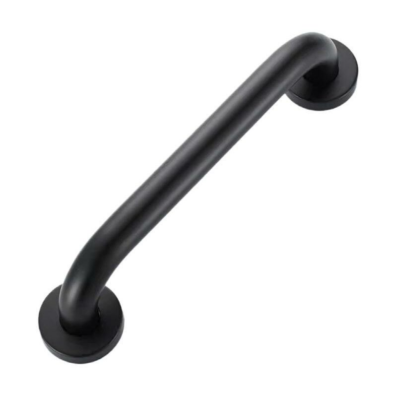 Schwarzer 500-mm-haltegriff Für Die Dusche, Sicherheitsduschgriff, Haltegriff Für Behindertengerechte Toiletten, Toilettenstützstange, Haltegriff Für Dusche Und Toilette
