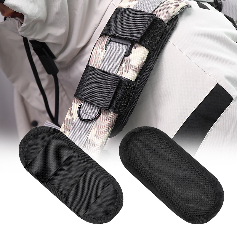 2er-pack Schultergurtpolster Für Taschengurte, Crossbody-gurte, Abnehmbare Taktische Polster Für Taschen, Rucksäcke, Schulranzen, Westen, Gepäck