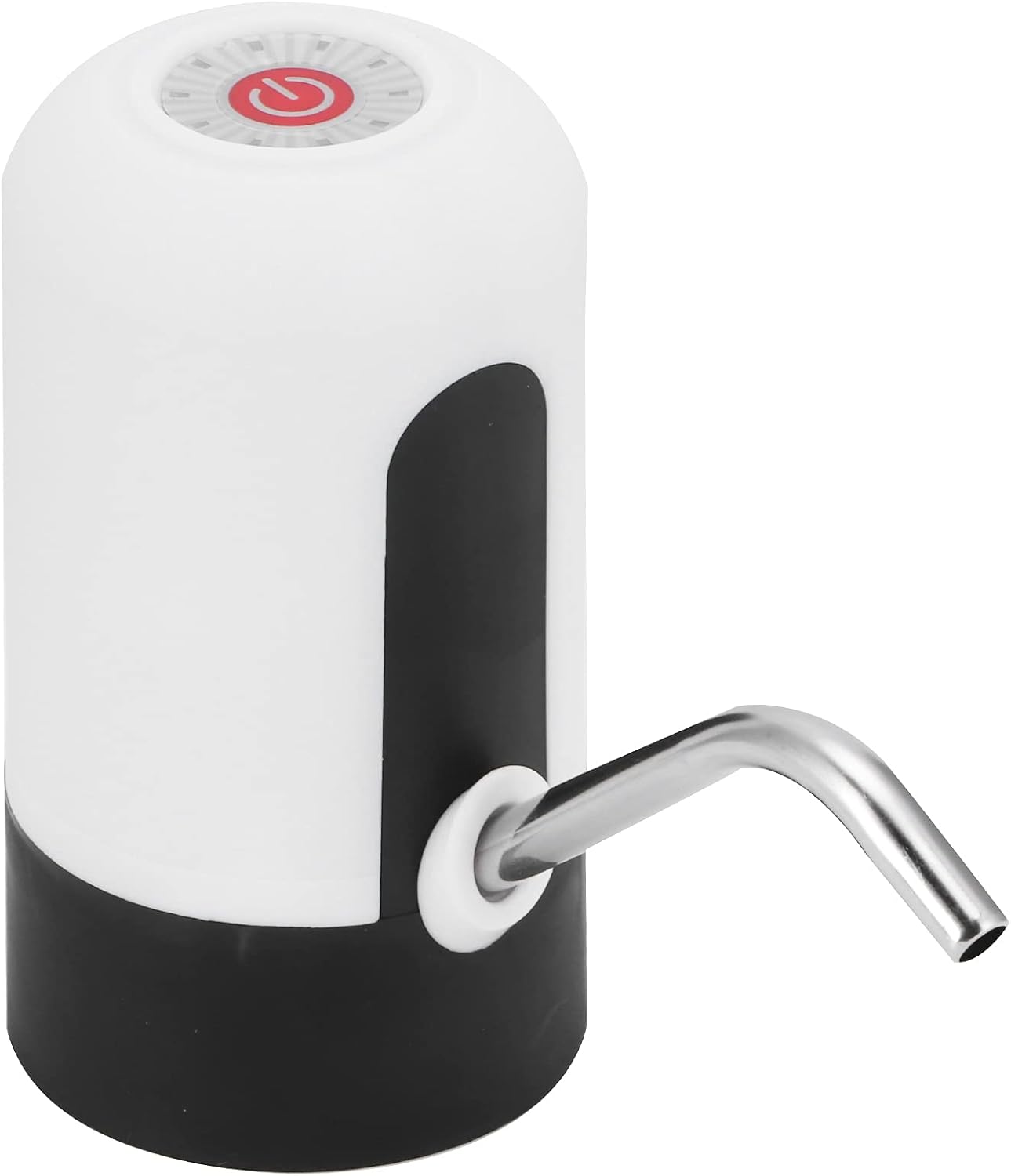Wasserpumpenspender, Tragbare Automatische Trinkwasserpumpe, Für Alle Flaschengrößen Für Den Innen- Und Außenbereich (weiß)