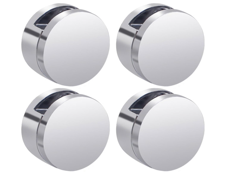 Robuster Glas-befestigungsclip, Zubehör Für Bastler, Heimwerker, Professionelle Designer, 4er-pack