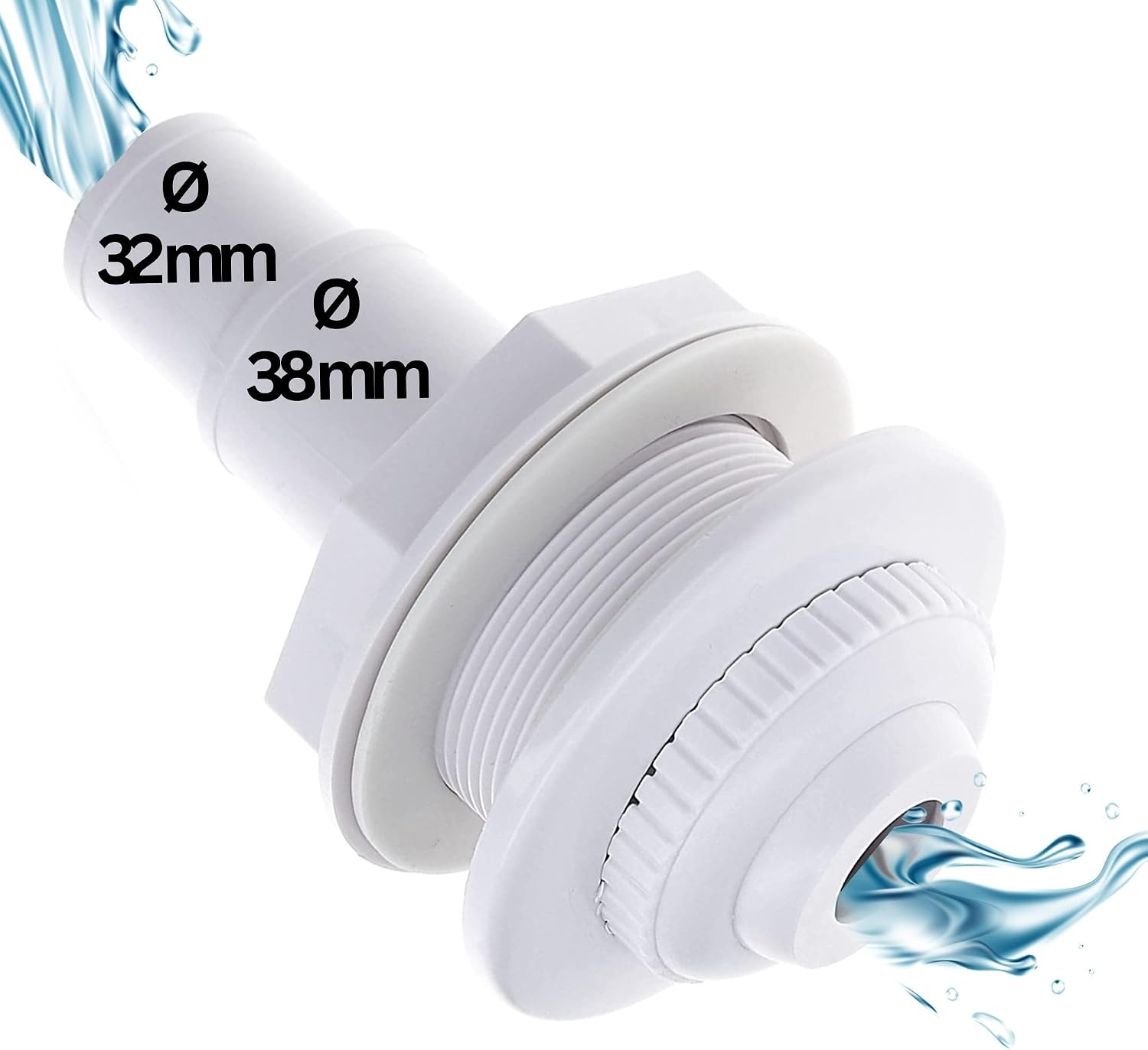 14 Cm Pool-einlaufdüse Mit Schlauchende, 38/32 Mm Standard-schlauchdüse, Verstellbare Schlauchdüse, 32 Mm & 38 Mm Düsenkopf, Schlauchverbinder