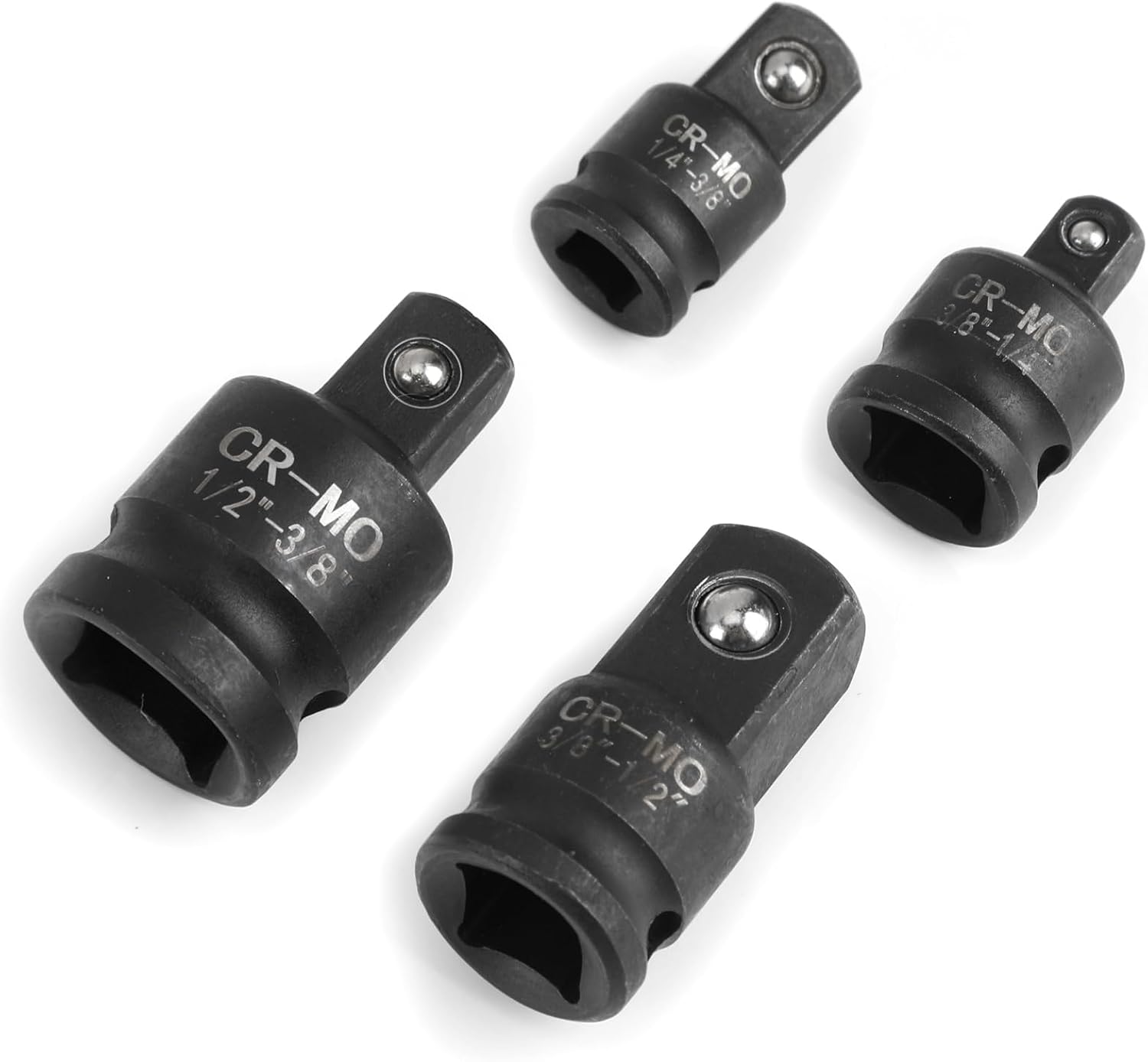 Stecknussadapter Für Stoßdämpfer, 1/2 Auf 3/8 Adapter 3/8 Bis 1/2 1/4 Bis 3/8 3/8 Bis 1/4, Für Drehmomentschlüssel, Ratschen, Bohrhülsenadapter