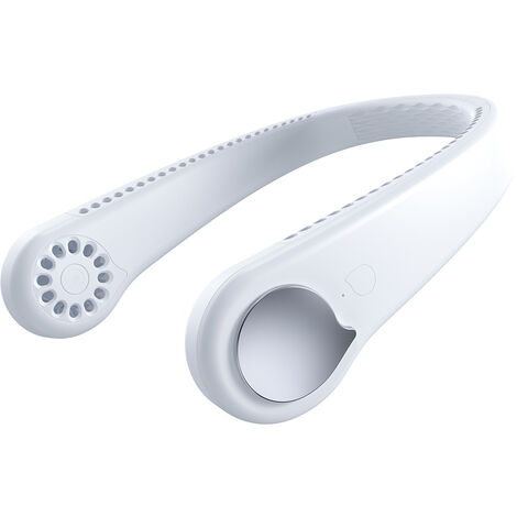 Tragbarer Nackenventilator, Leiser, Starker Wind, Flügellos, 360°-luftstrom, Nackenkühler, Wiederaufladbarer Usb-ventilator Für Büro, Zuhause Und Reisen Im Freien