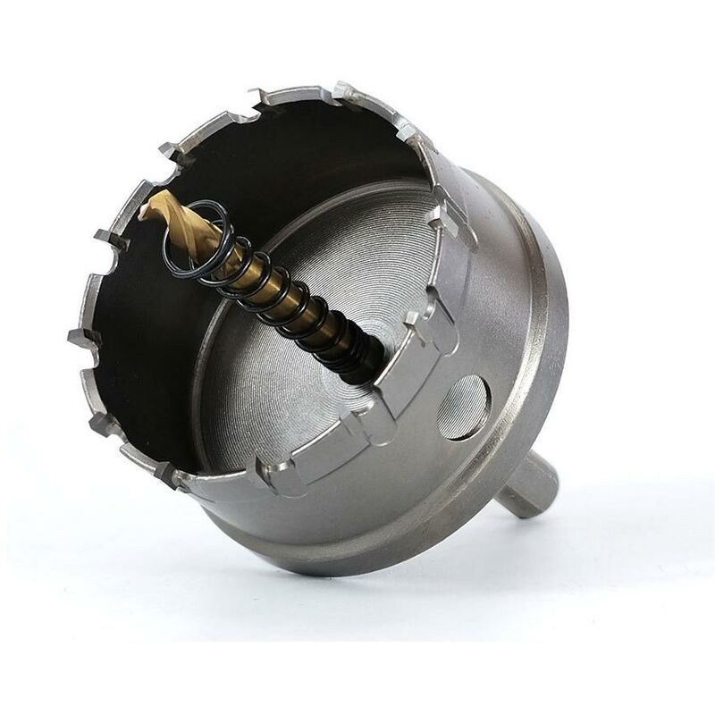 Bimetall-lochsäge, 55 Mm, Edelstahl Tct-hartmetall In Industriequalität, Hochgeschwindigkeits-lochsäge Aus Stahl Und Metalllegierung Für Metall, Aluminiumlegierung, Kunststoff, Holz