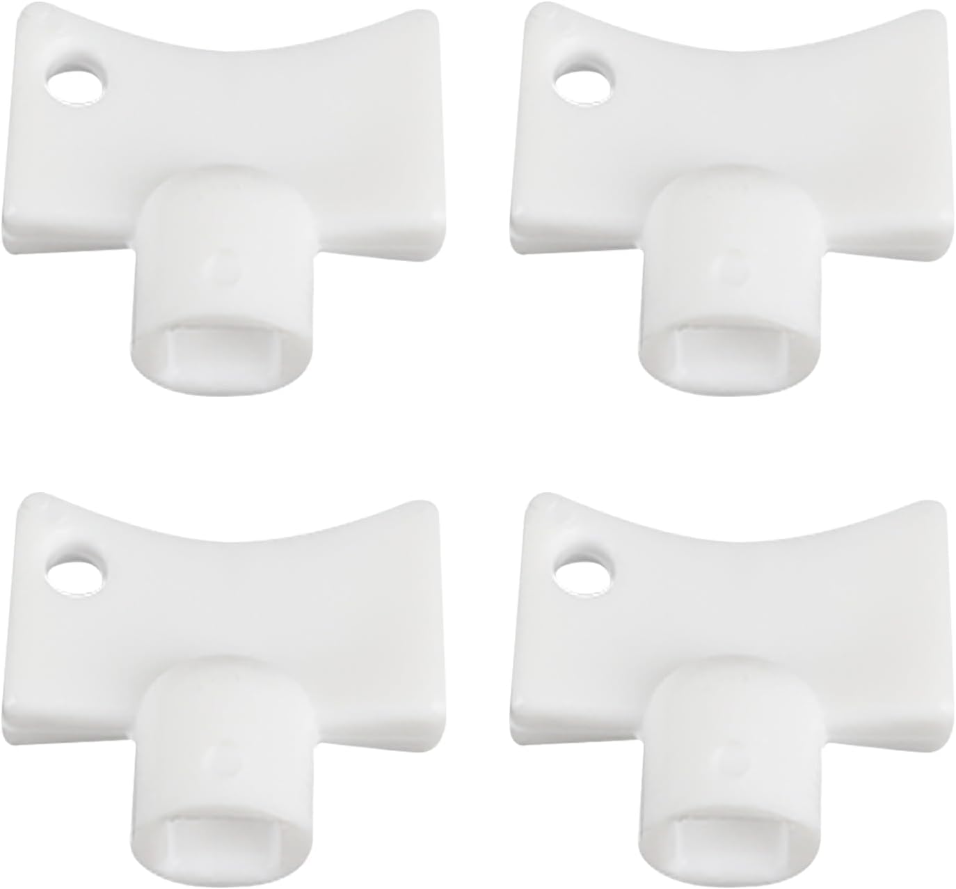 4-teiliges 5-mm-universal-vierkant-entlüftungsschlüssel-set Aus Kunststoff Für Alle Heizkörper