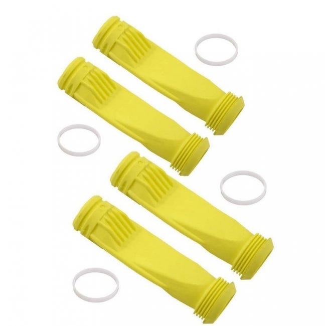 (4 Stück) W69698 Membran Kompatibel Mit Zodiac Baracuda G3 G4 Saugroboter, W81600 Haltering, Weiß