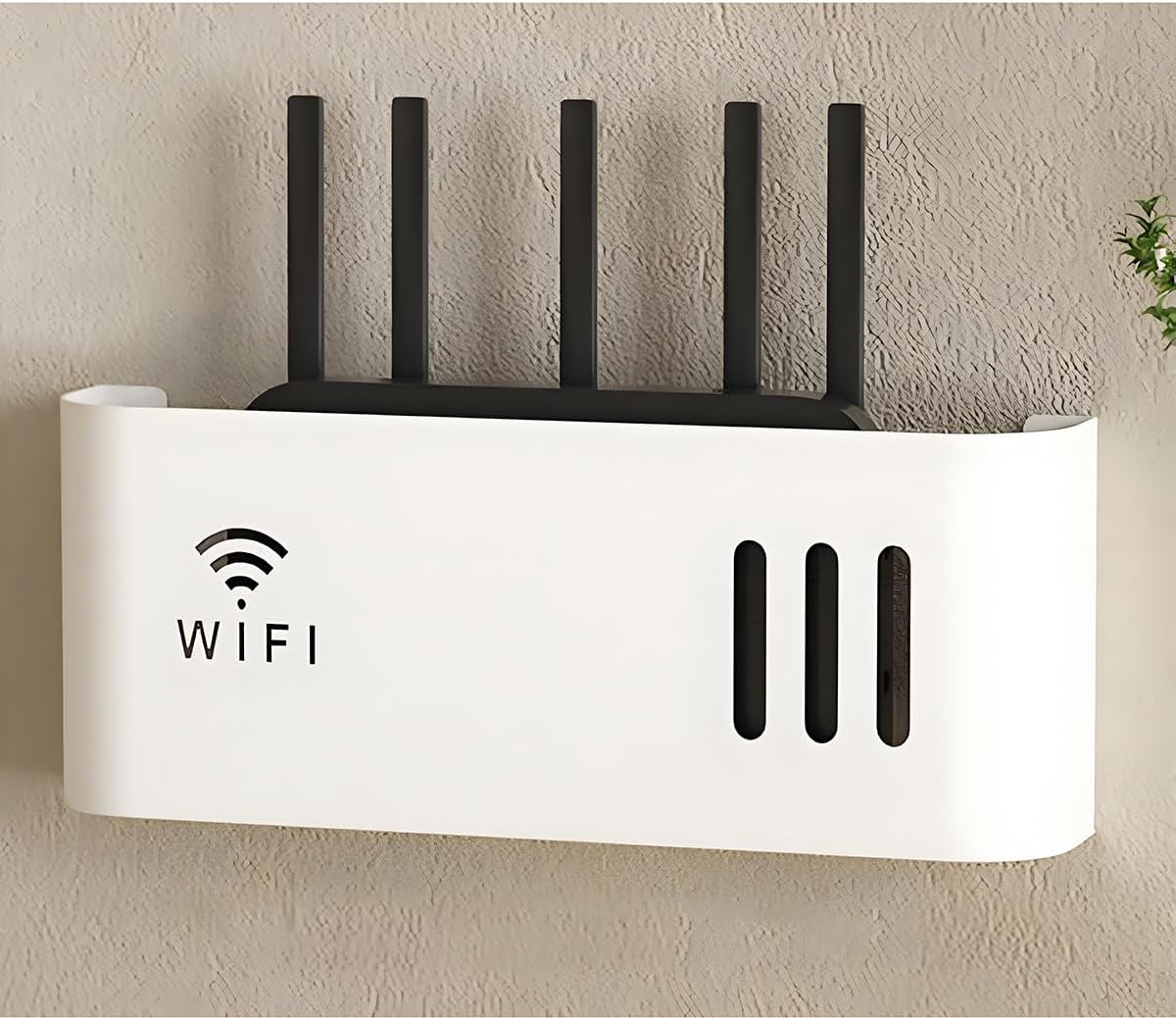 Router-wandhalterung, Internet-box-halterung, Perfekt Zum Aufbewahren Ihrer Box Und Aller Kabel