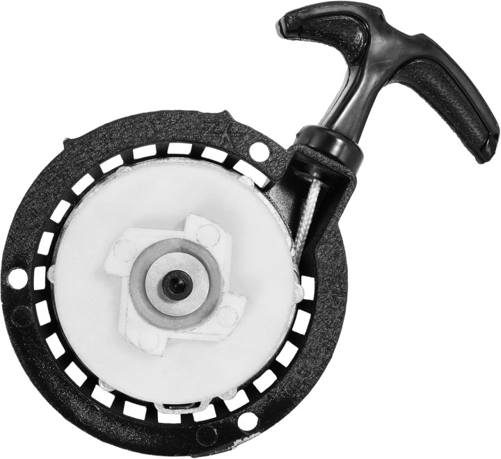 Rückstoßstarter Aus Aluminiumlegierung Für 47ccm 49ccm Mini Moto Quad, Nylon Mini Easy Pull Starter Schwarz