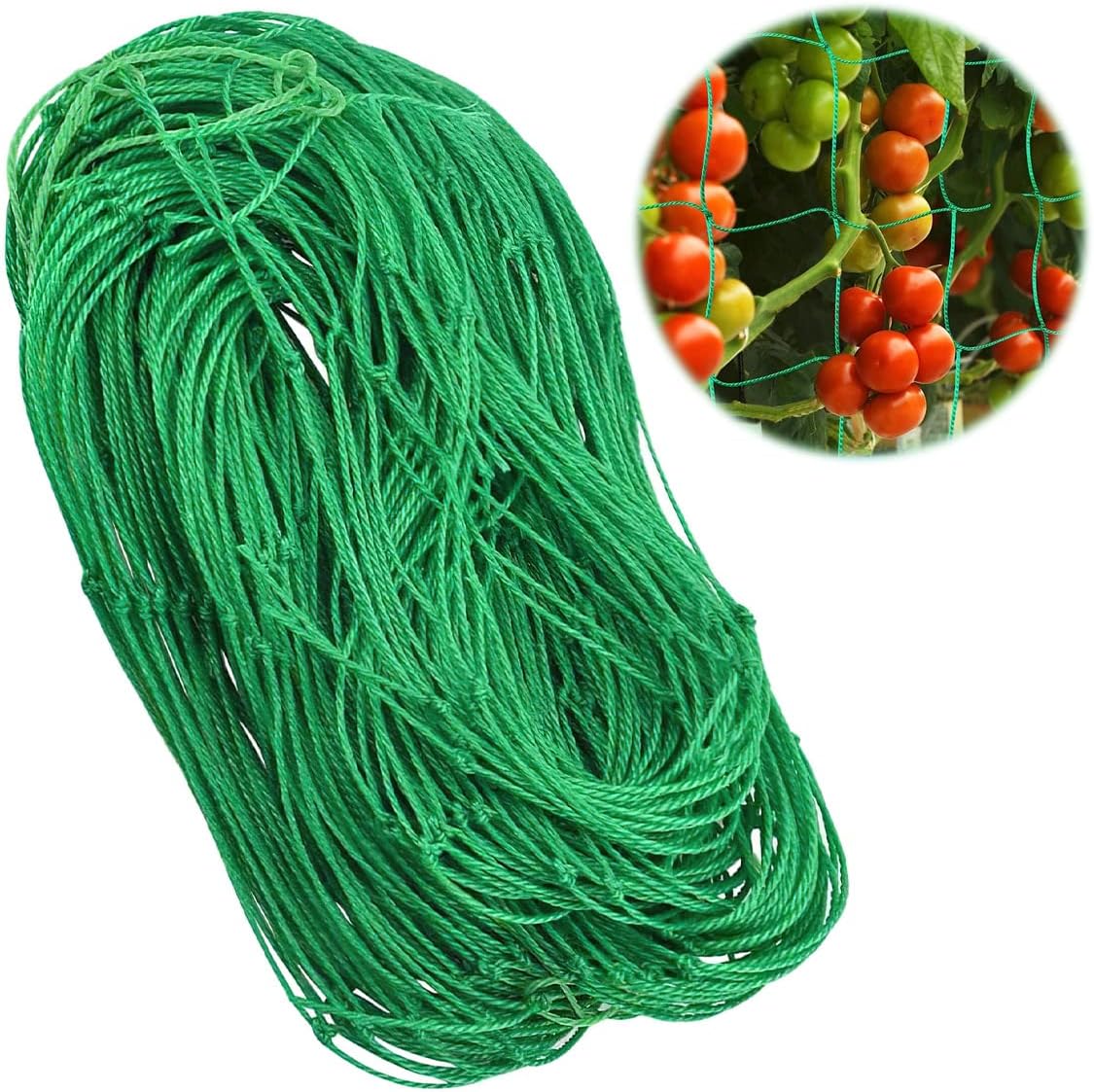 Kletterpflanzennetz, Rudernetz, Gartenspaliernetz Für Kletterpflanzen, Kletterpflanzenspalier, Kletterpflanzenstütze, Spalier Für Tomatenreben (2 M X 5 M)