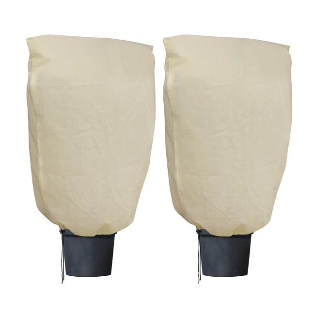Winterliche Pflanzenabdeckung, Schutzhülle Für Pflanzen Zur Verwendung Im Winter, 2er-pack - (100 X 80 Cm)