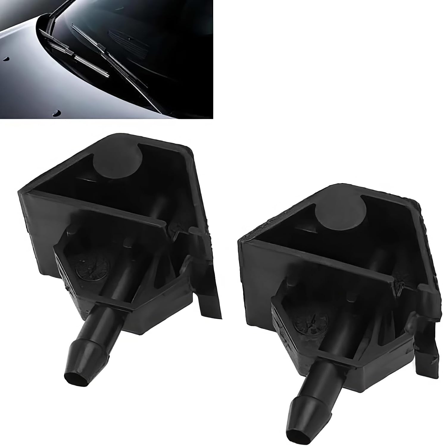 2. Packung Scheibenwaschchüse 28932-jd000, 28932jd000, Kompatibel Mit Qashqai/qashqai+2 J10/dualis/dualis+2 2007–2