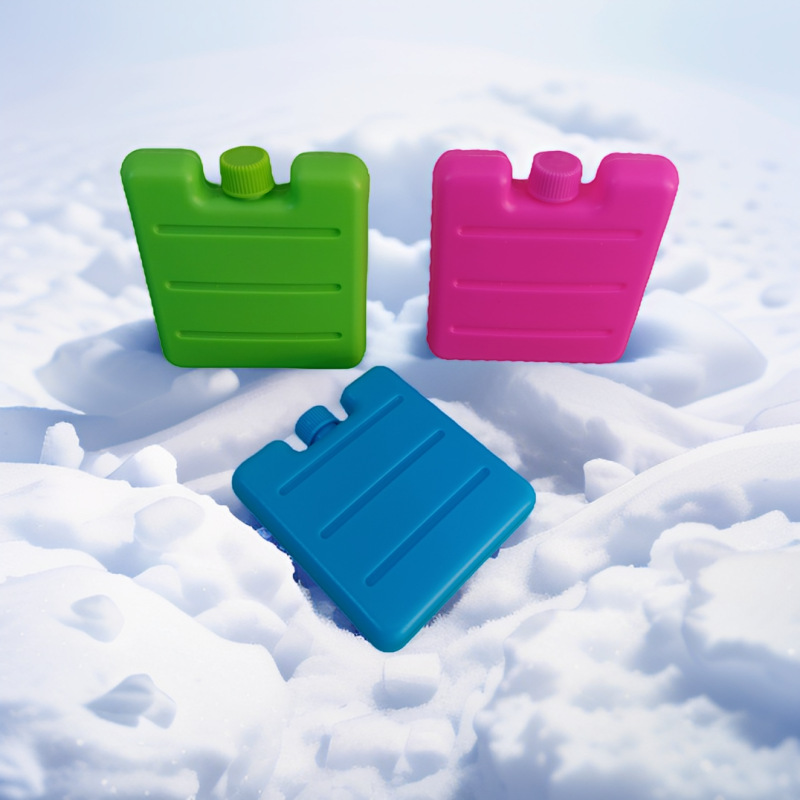 3er-pack Mini-kühlakkus 70ml Kühlakkus Gefrierender, Kühlender, Kalter Eiswürfel Farben: Blau Grün Pink (kühlakku)