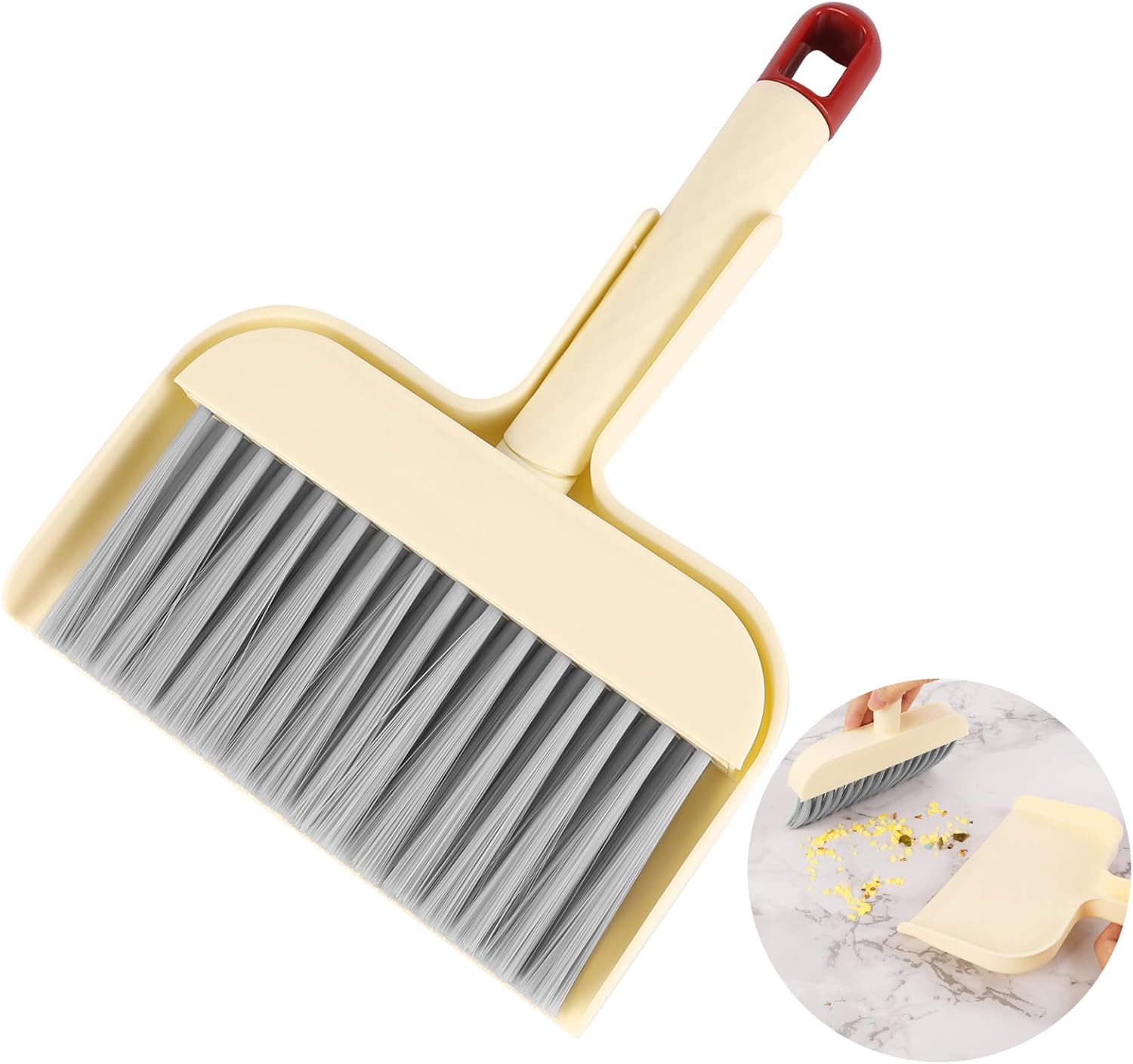 Besen- Und Kehrschaufel-set, Mini-kehrschaufel-set, Kleines Tragbares Besen- Und Kehrschaufel-set, Tisch-kehrschaufelbürste, Für Tisch, Küche, Schlafzimmer, Büro