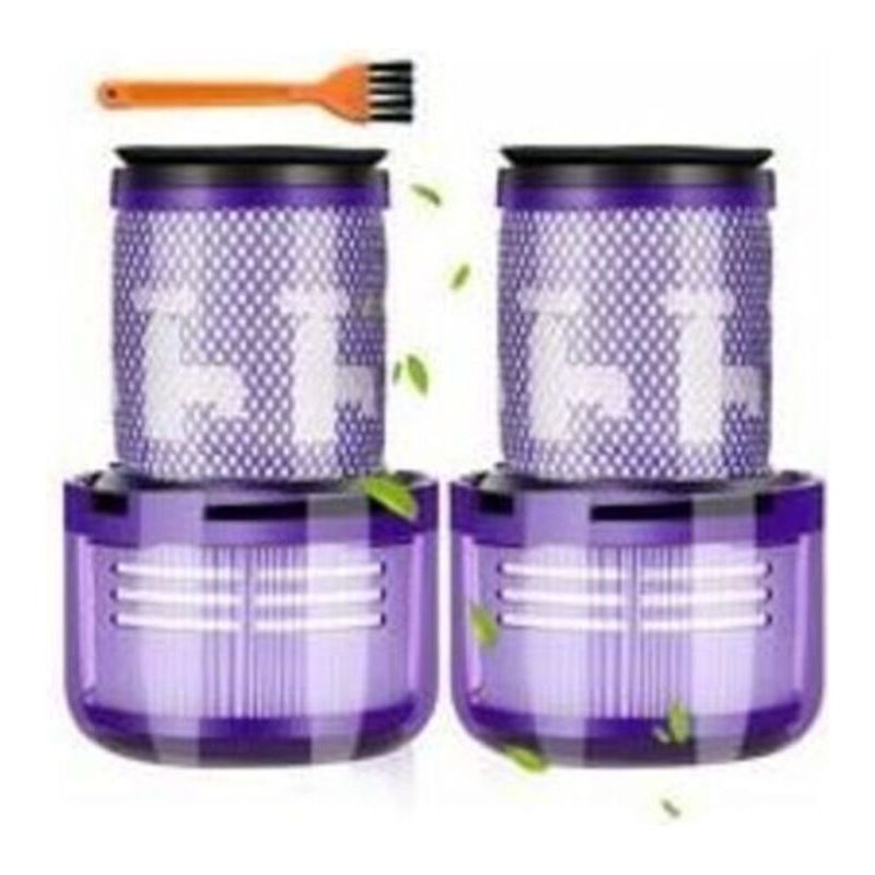 2er-pack Dyson V12 Filter, Passend Für Den Dyson V12 Slim Absolute Staubsauger, Waschbare Dyson V12 Filterzubehörteile, Dyson V12 Slim Hinterer Filter Ersatzteil 971517-01