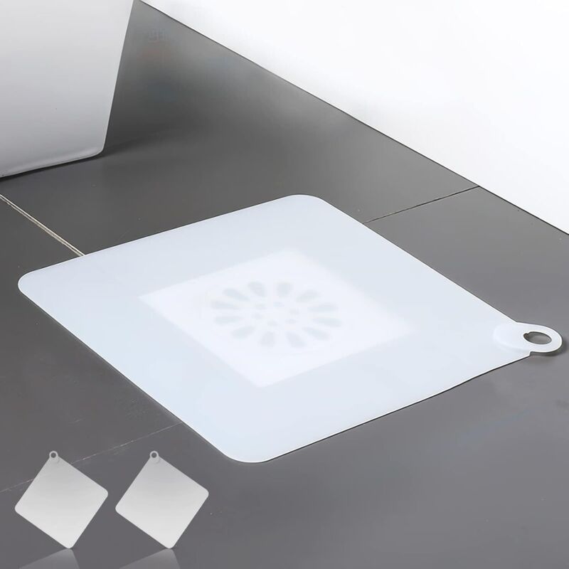 Duschhaarfilter, 2er-set Duschhaarfänger, Duschablaufabdeckungen, Silikon-gummistopfen Für Waschbecken/badewanne/dusche Für Badezimmer/wc