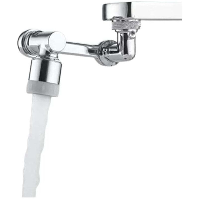 Universeller Wasserhahn-luftsprudler, 1080° Drehbarer Weitwinkel-roboterarm, Wasserhahn-düsenadapter, Küchenarmatur-verlängerung, Wasserhahn-luftsprudler