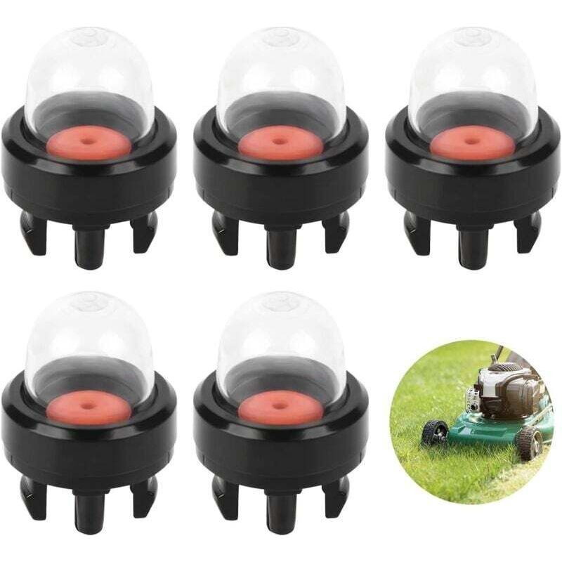 Kraftstoffvorförderpumpe, 5er-pack, Kompatibel Mit Rasenmähern, Kettensägen Und Laubbläsern. Ideales Vergaserzubehör. Vergaserölbeutel.