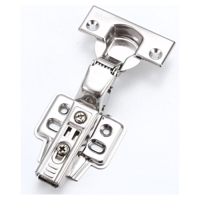 Set Mit Langsam Schließenden Küchenschranktürscharnieren Mit Integriertem Soft-close-mechanismus (einfach Zu Montieren + Abnehmbar)