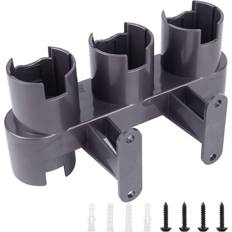 Wandhalterung, Ersatz-wandhalterung Für Dyson Staubsauger (grau, Inklusive Zubehörset) Dyson V11 V10 V8 V7 Adapter-umrüstsatz