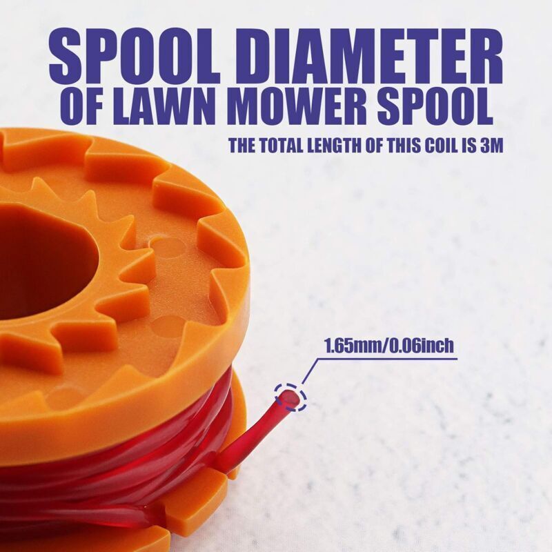 Trimmerspulen-reparaturset Kompatibel Mit Worx Wg180 Wg163 Wa0010 Wa6531 50006531