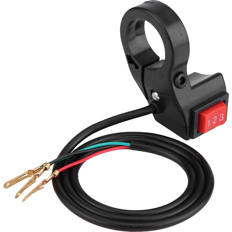 Kunststoff-wippschalter Für Den Lenker, Geeignet Für Motorräder, Elektromotorräder Und Roller.