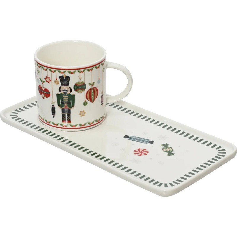Schiaccianoci Tassen-set Aus Keramik 160 Ml, 2-teilig