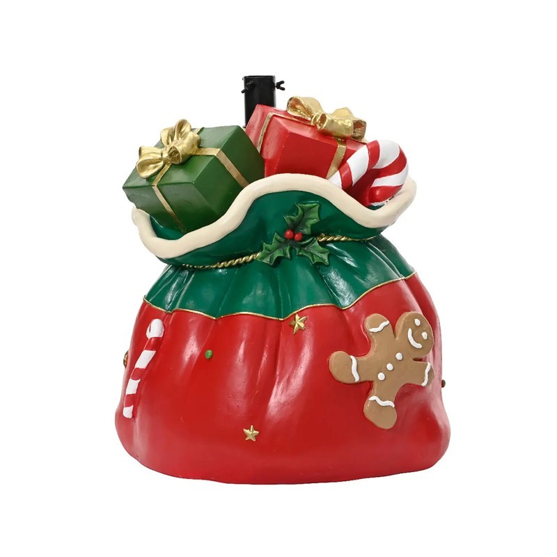 Weihnachtsbaumdekorationsbasis Sack Mit Geschenken 42 × 38 × H47 Cm