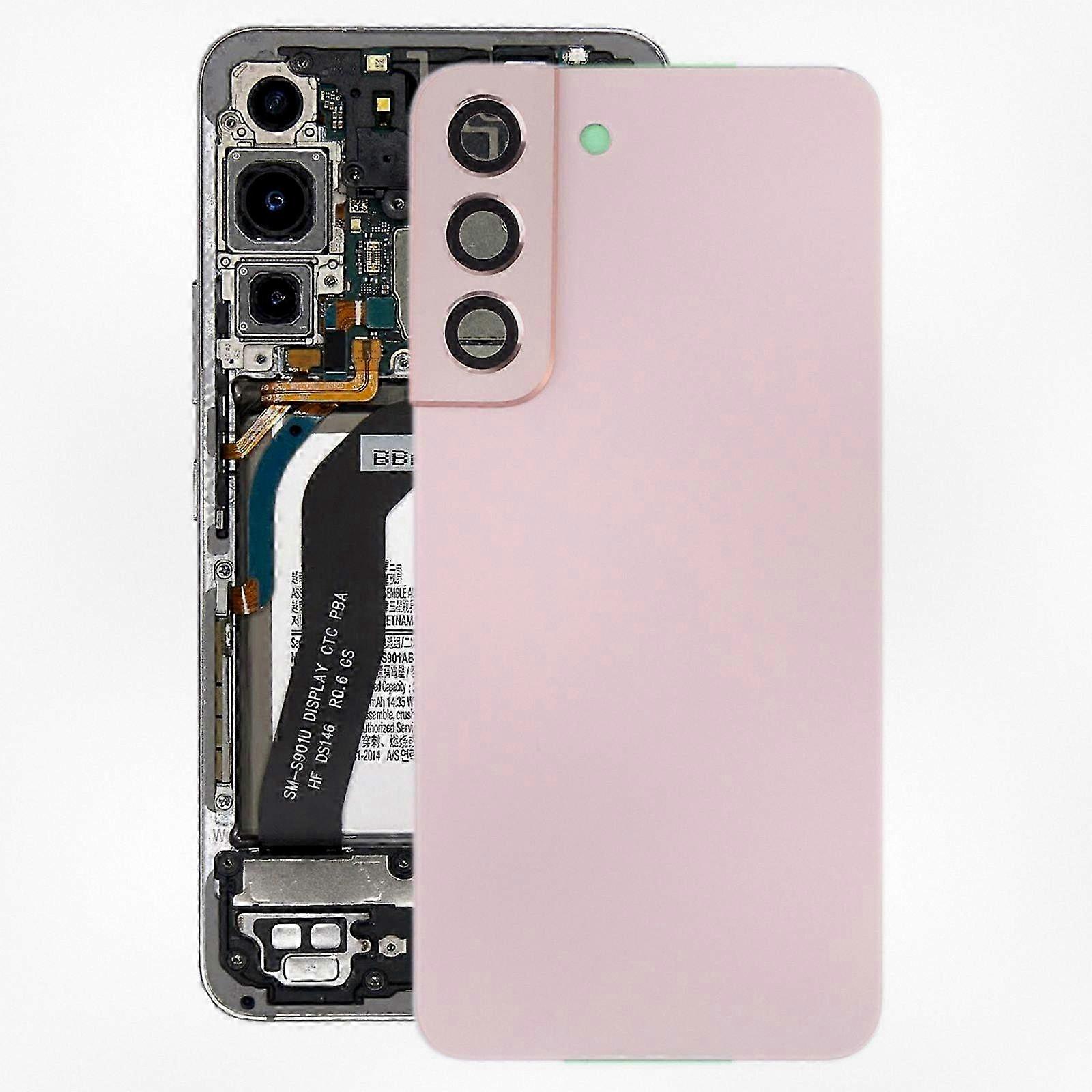 Ersatz-akkudeckel Für Samsung Galaxy S22 5g Sm-s901b – Robustes Ersatzteil Für Schutzhülle Gold