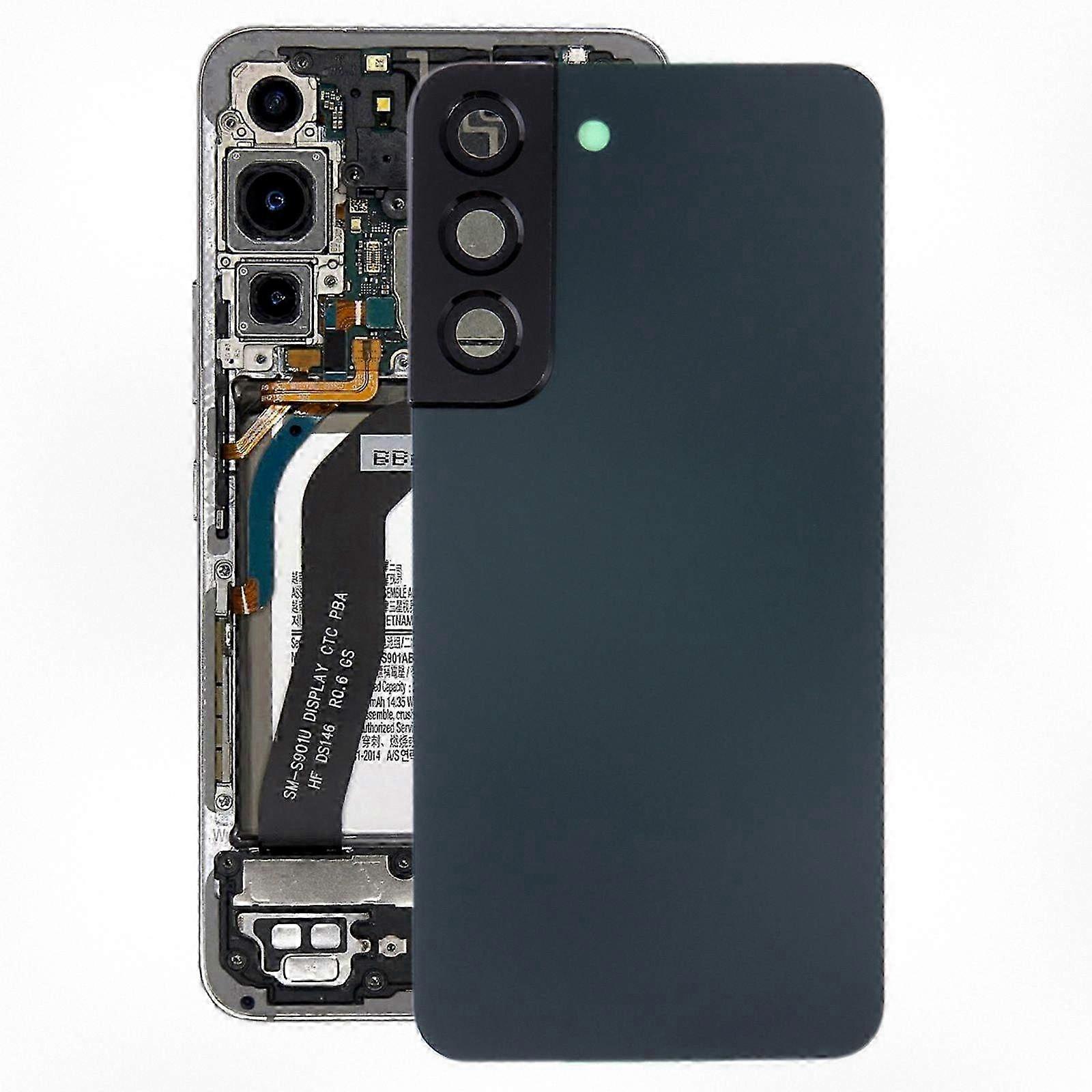 Ersatz-akkudeckel Für Samsung Galaxy S22 5g Sm-s901b – Robustes Ersatzteil Für Schutzhülle Grün