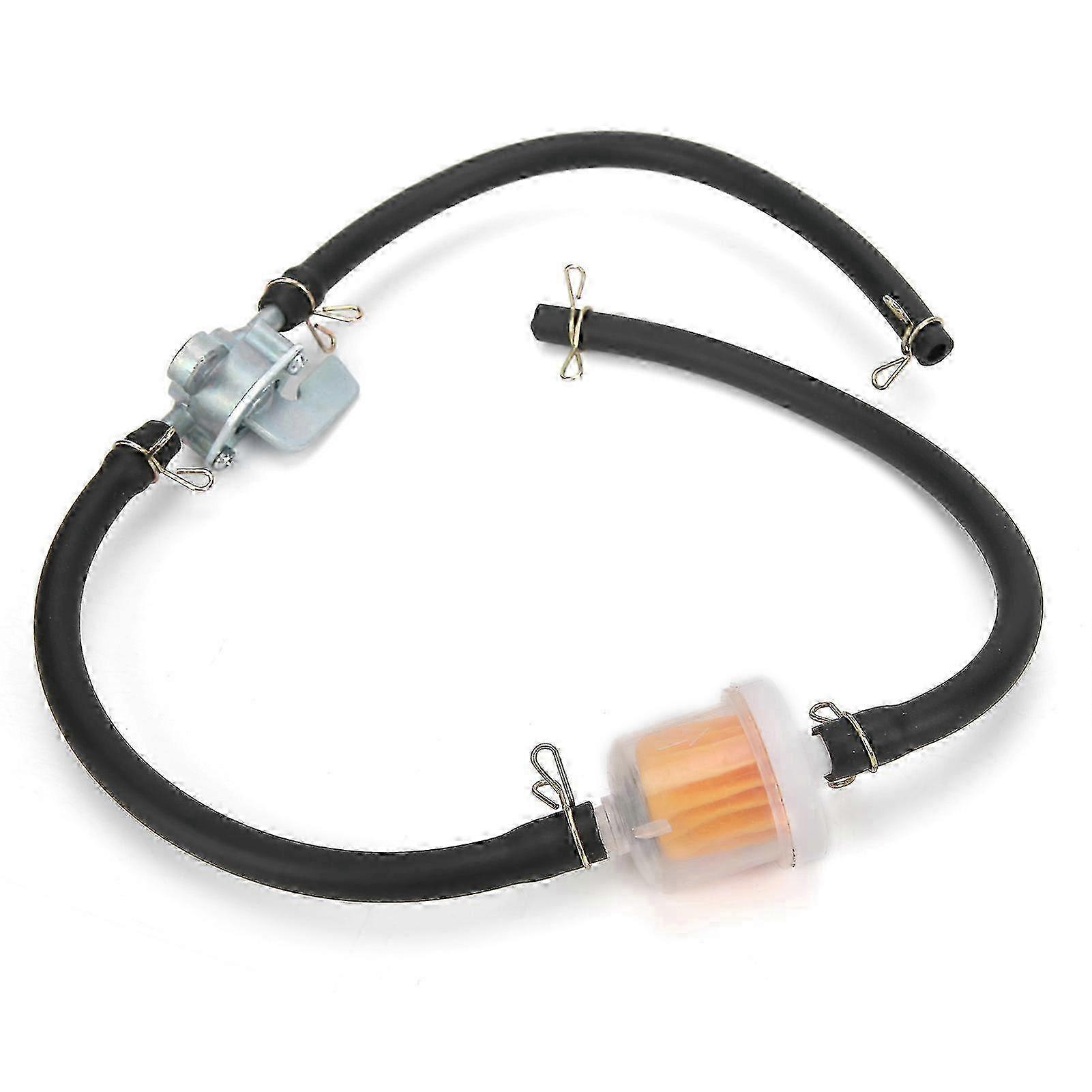 6-mm-inline-kraftstofftankhahn Mit Filterrohr, Benzinhahn-absperrventil, Universell Für Atvs Und Dirtbikes Ab 2025