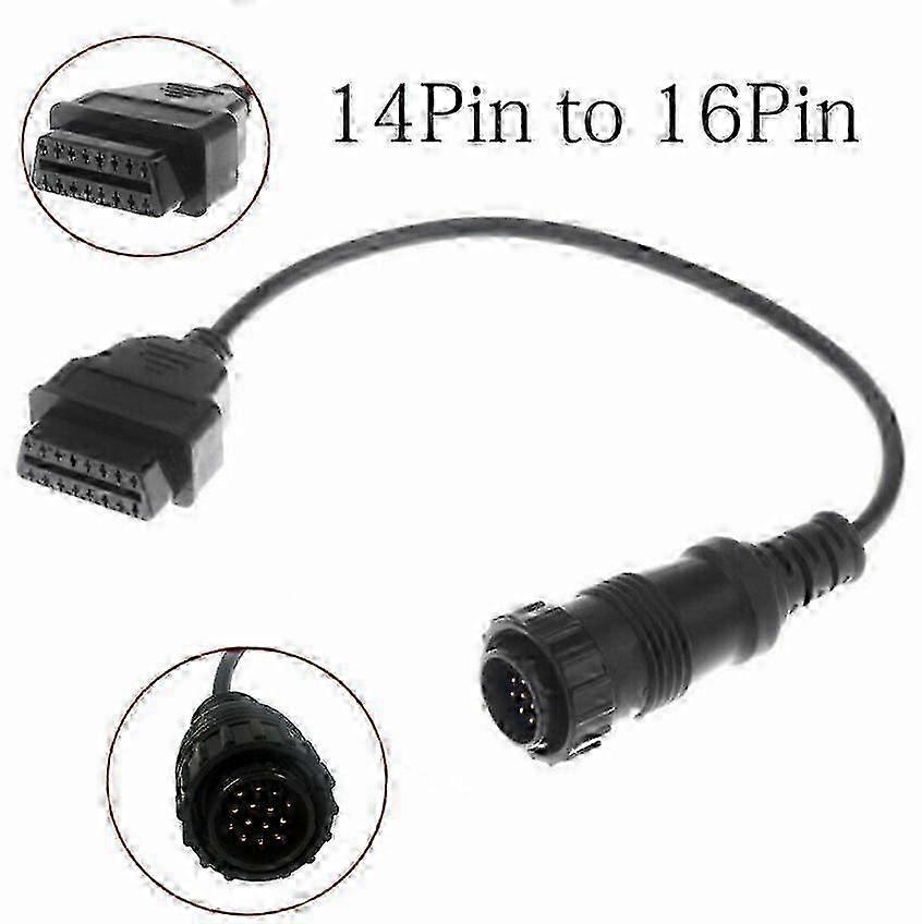 14-poliges Auf 16-poliges Obd2-diagnosegeräte-adapterkabel Für Mercedes-benz Sprinter Z