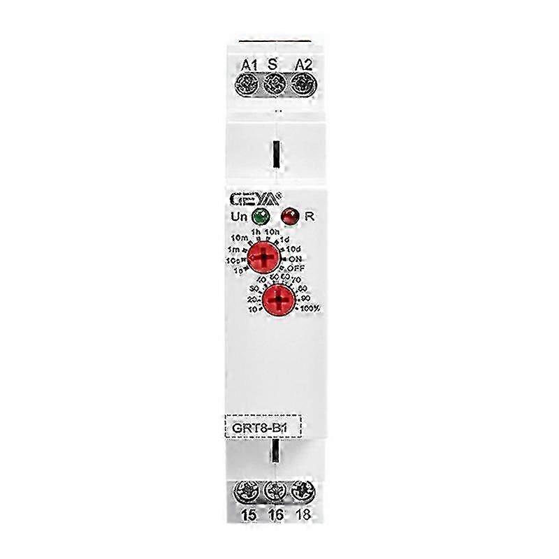 Geya Grt8-b1 Elektronisches Ausschaltverzögerungsrelais, 16 A, Ac 230 V, 2025